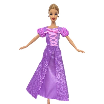 NK Jeden Súbor Bábika Princezná Šaty Podobné Rozprávky, Svadobné Šaty, Šaty Party Oblečenie Pre Bábiku Barbie Najlepšie Dievčatá Darček