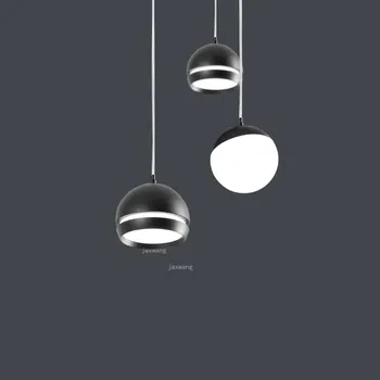 Nordic Dizajn Vnútorné Osvetlenie LED Svetiel Prívesok Bar Jedáleň Sklenený Prívesok na Čítanie Jednoduché Kuchynské Závesné Svietidlá Svietidlá