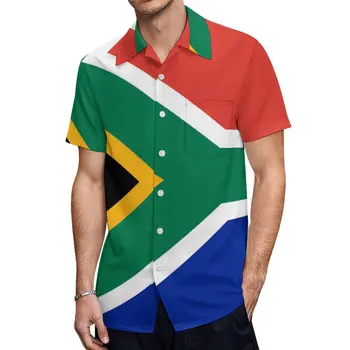 Novinkou V Južnej Afrike Vlajka - Africkej Rugby Springboks, Nálepka Obliečky Prehoz Cez Posteľ T-Shirt Krátkym Rukávom Tričko Pantdress Spustiť