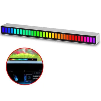 Nové Auto LED RGB Zvuk Hudby Kontroly Atmosféru Lampa Na UAZ 31512 3153 3159 3162 Simbir 469 Hunter Patriot