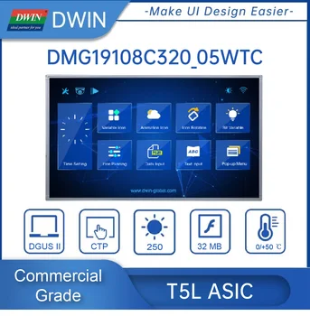 Nové Dwin 32/27/23.8 palcový 2K HD smart screen, 1920*1080,komerčné triedy s IPS displejom pre Arduino/STM/ESP32