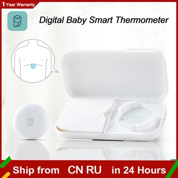 NOVÉ Mijia Digitálny Baby Smart Teplomer Klinický Teplomer Accrate Merania Konštantné Monitor High Temprature Alarm