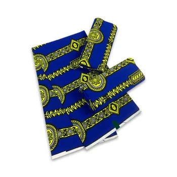 Nové Módne Ankara Vosk Vytlačí Tkanina 100%Bavlna Pôvodná Mäkké Vysokej Kvality Afriky Skutočný Vosk Textílie Ženy Party Šaty Tissus F2-4