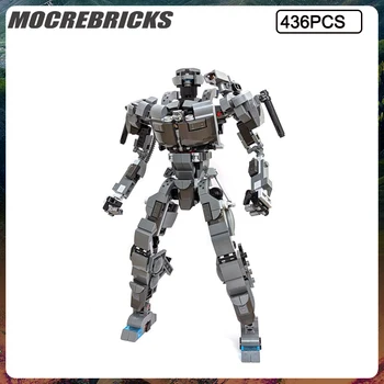 Nové Nápady Vojenské Robot Železa Sentinel MOC Montáž Stavebné Bloky Model Nastaviť detské Hračky, Vianočné Darčeky