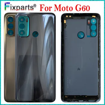 Nový Kryt Pre Motorola Moto G60 PANB0001IN, PANB0013IN, PANB0015IN Späť Kryt Batérie Zadný Panel Dverí Bývanie Prípade Opravy Dielov