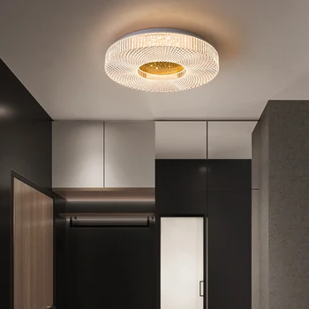 Nový lesk Nordic Stropný Luster LED Stropné roundg Lampy, Obývacej Izby, Spálne, Jedálne Štúdia Domáce Vnútorné Osvetlenie Interiéru