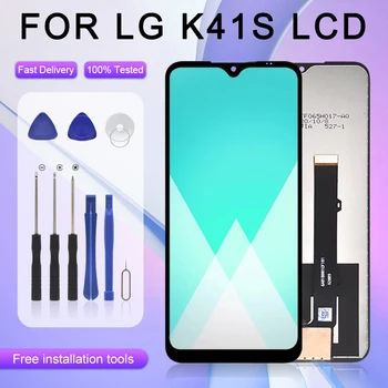 Náhradné 6.55 Palcový Displej Pre LG K41S Dotykový Lcd Displej Digitalizátorom. Montáž Pomocou Nástrojov Doprava Zadarmo