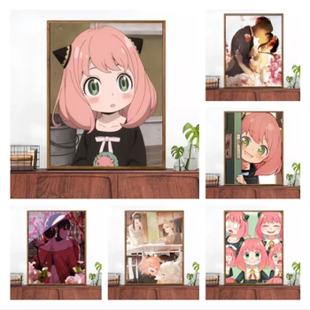 Obraz Číslo olejomaľba podľa Počtu Japonské Anime Farby, Plátno DIY Maľby Číslo Život, Dekorácie, Darčeky