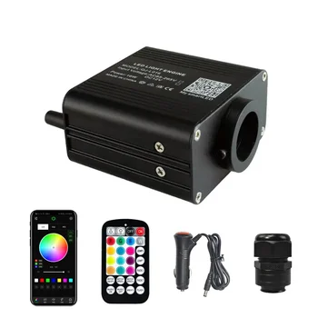 Optický Svetelný Zdroj APLIKÁCIE Smart Control 16W RGBW Svetlo Motora Dotyk RF music control pre Svetlo Hviezd Strechu Auta Domov Strop