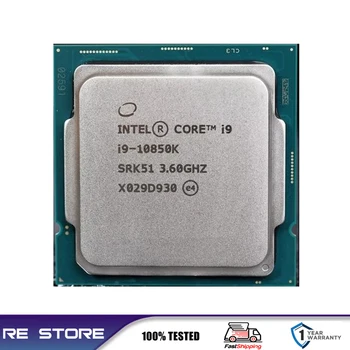 POUŽÍVA Intel Core i9 10850K 3.6 GHz 10-Core 20-Niť CPU Procesor L3=20 MB 125W LGA 1200