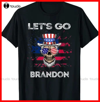 Poďme Brandon Impeach Prezident Vtipné Kostýmy T-Shirt Košele Pre Mužov, Krátky Rukáv Vlastné Aldult Teen Unisex Móda Legrační Nové