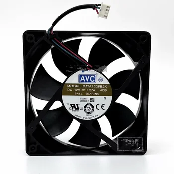 Pre AVC DATA1225B2X 12V 0.27 A 12 CM 3-wire Prepínanie Chladenie Ventilátor