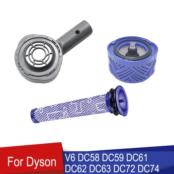 Pre Dyson V6 DC58 DC59 DC61 DC62 DC63 DC72 DC74 Vysávač Náhradné Príslušenstvo Motorových Zadný Kryt Zadnej Príspevok Pre-Filter Auta