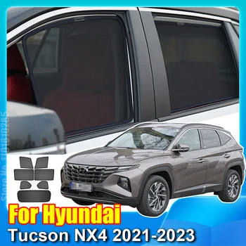 Pre Hyundai Tucson NX4 2021 2023 Auto Okno Protislnečnú Ochranu proti UV žiareniu Auto Opony slnečník Clonu Čistý Oka