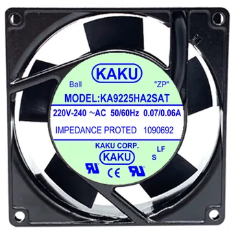 Pre KAKU AC220V axial flow ventilátor KA9225HA2SAT chladiaci ventilátor 0,10 eur/0.09 A