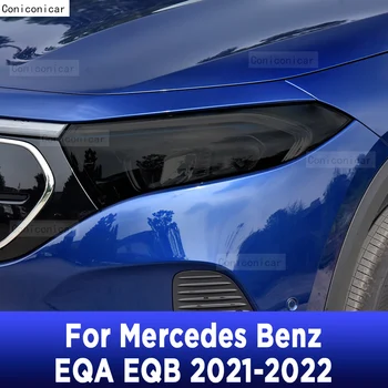 Pre Mercedes Benz EQA EQB 2021 2022 Auto Exteriéru Svetlometu Anti-scratch Predné Lampy Odtieň TPU Ochranný Film Opravy Príslušenstvo