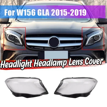 Pre Mercedes Benz W156 GLA Triedy 2015-2019 Svetlometov Kryt Objektívu Vedúci Svetlo Lampy Odtieň Shell Svetlo Kryt
