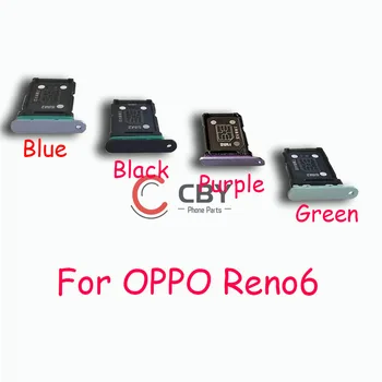 Pre OPPO Reno6 Reno 6 Pro Plus Pro+ Reno7 7 5 G Pro SIM je v Slote Karty SIM Kartu Slot Držiteľ Adaptér Zásuvky Opravy Dielov