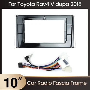 Pre Toyota RAV4 XA50 V Dupa 2018-2020 Auto Multimediálne Rádio Frame Panel Panel na Stenu pre 9 Palcový 2din Hlavu Inštalácia Jednotky
