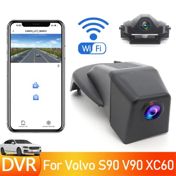 Pre Volvo S90 V90 XC60 2017 2018 2019 2020 2021 Predné a Zadné 4K UHD Dash Cam Kamera Auta Dvr WIFI Nahrávacie Zariadenia Príslušenstvo