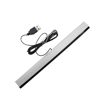 Pre Wii Plastové Sensor Bar Káblové Prijímače IR Signálu Ray USB Konektor Náhrada Za Nitendo Diaľkové