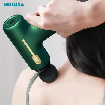 Premium Mini fascia zbraň prenosné USB elektrické masážne zariadenia svalovú relaxáciu vibrácií zbraň, fitness, zdravie, relax roztomilý