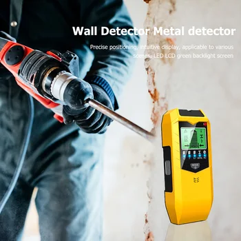 Prenosné Hĺbka Detektor Kovov Digitálny Displej LCD Dreva Rúry Finder Presné Polohovanie Profesionálnych Nástrojov pre Domáce Strop Podlaha