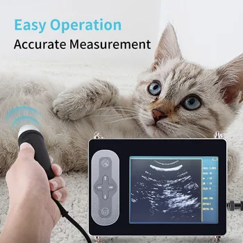 Prenosné Veterinárnej Ultrazvuk Skener pre Psa, Mačku Dobytok Krava, Prasa, Kôň Ultrazvuk tehotenské Testy Stroj Farba
