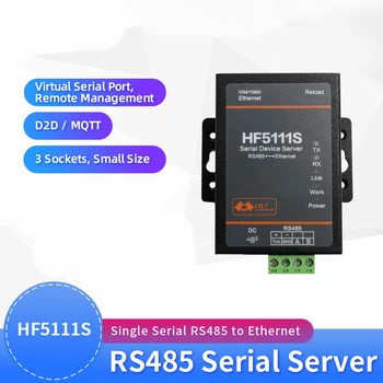 Priemyselné Sériový Port Server RS485 do siete Ethernet Prenos Converter Server zariadenie HF5111S internet vecí podporu Modbus TCP