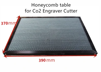 Prispôsobený tabuľka 370x390mm Honeycomb Pracovný Stôl Pre CO2 Laserové Rytec Rezací Stroj laser Pečiatka