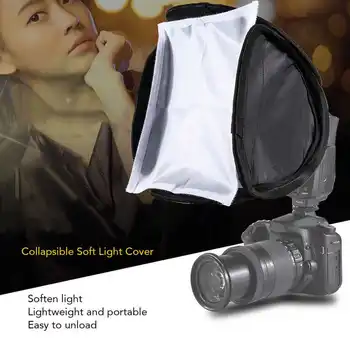 PULUZ Blesk Fotoaparátu Svetlo Softbox Prenosný Skladací Softbox pre 430EX 580EX 600EX SB800 SB600 SB700 SB900
