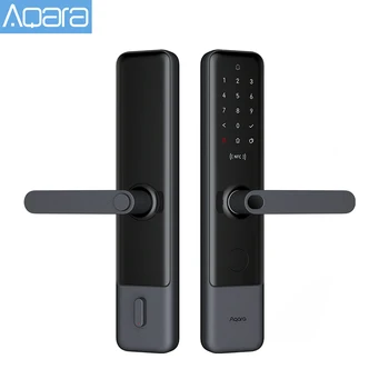 Pôvodné Aqara N200 Smart Dverí Zamky Odtlačkov prstov Bluetooth Heslo NFC Odomknúť Pracuje s Mijia HomeKit Miband