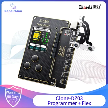 QIANLI Klon-DZ03 Programátor opraviť Tvár ID Telefón opravy nástrojov QianLi flex kábel pre X~14series