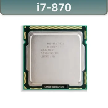 Quad-core CPU Procesor Core I7-870 I7 870 2.9 Ghz, 8M 95W LGA 1156 Origianl 22 Nanometrov Ploche LGA1155 MALAJSKÝ 8 MB 1 MB