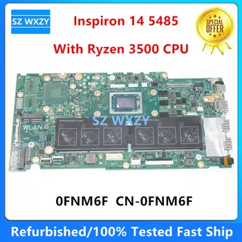 Renovované Pre Dell Inspiron 14 5485 Notebook Doska S Ryzen 3500 CPU 18796-2 FNM6F 0FNM6F DDR4 MB 100% Testované Rýchlu Loď