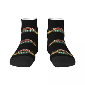 Roztomilý Mužov Central Perk Priateľmi Šaty Ponožky Unisex Pohodlné Teplé 3D Vytlačené TV Show Posádky Ponožky