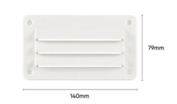 RV výfukových okno zásuvky Top-montáž odťahový ventilátor Top-montáž kruhové odsávacie ventilačné štrbiny zásuvky