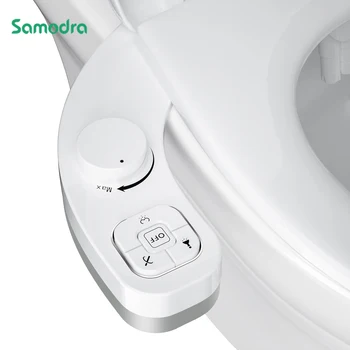 SAMODRA Non-Elektrické Bidetová - samočistiaci Dual Tryska (Čelné a Zadné Umývanie) Čerstvej Vody Bidetová Toaletné Sedadlo Prílohu