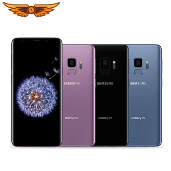 Samsung Galaxy S9 G960F Octa-core 5.8 Palce, 4 GB RAM, 64 GB ROM LTE 12MPX odtlačkov prstov Dual SIM Android Odomknutý, Originál Mobil