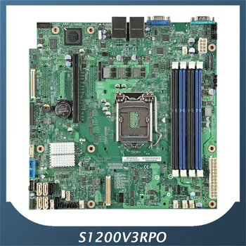 Server základná Doska Pre Intel S1200V3RPO E3-1200 V3 4*6 G SATA*3 Plne Testované Dobrej Kvality