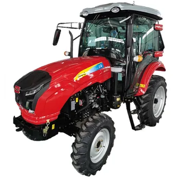 Shandhai Značky 4WD 50hp Poľnohospodársky Traktor 504-C