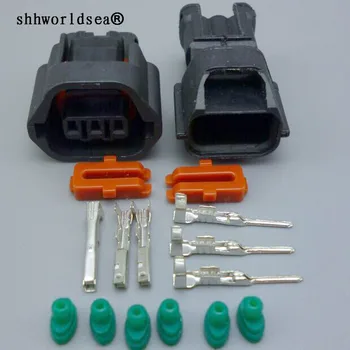 shhworldsea 3 Pin 1,2 mm 7283-8730-30 7182-8730-30 Rýchlosť Plug Drôt Konektory EVO Mivec Cam Senzor Pre Mitsubishi Nissan Qashqai
