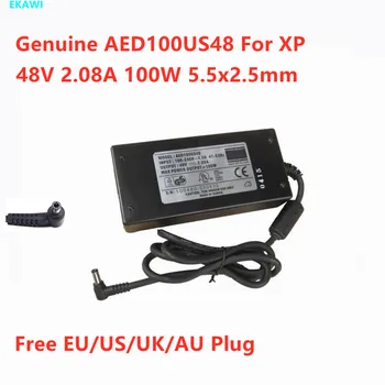 Skutočné XP AED100US48 48V 2.08 A 100W 5.5x2.5 NAPÁJACÍ Adaptér Pre Monitor, Napájanie Nabíjačky