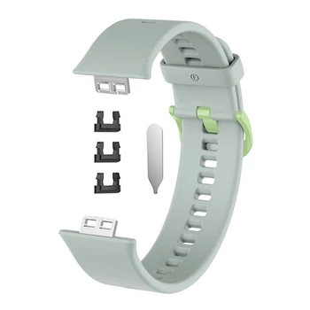 Smartwatch gumička pre Huawei Sledovať Fit Zápästie Slučky Náramok Nahradenie Nepremokavé Pás Sweatproof T3EB