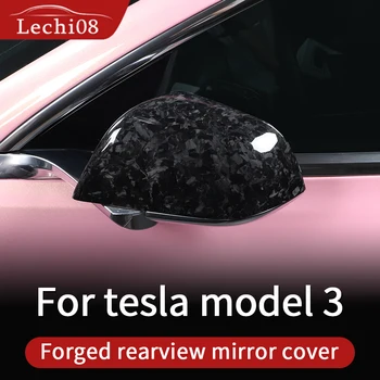 Spätné zrkadlo pokrytie pre Tesla model 3 príslušenstvo/auto príslušenstvo model 3 tesla tri tesla model 3 uhlíka/accessoires