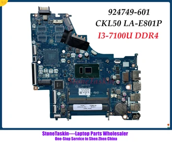 StoneTaskin 924749-601 Pre HP Pavilion 15-BS Notebook Doske CSL50/CSL52 LA-E801P 924749-501 SR343 I3-7100U DDR4 100% Testované