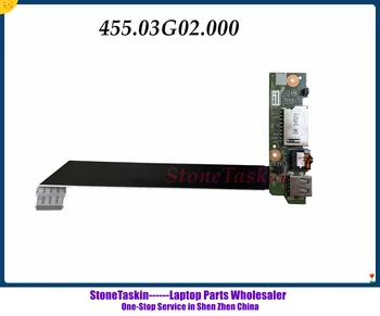 StoneTaskin Vysokej kvality 455.03G02.0001 Pre Lenovo Flex 2 Pro Edge 15 USB Audio IO Čítačka kariet doska LF15V IO Rada 100% Testované