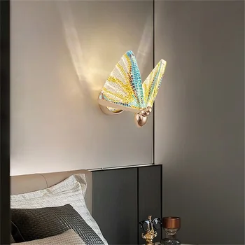 TEMAR Nordic Tvorivé Motýľ Nástenné Svietidlá Sconces Moderné Svietidlá LED Svietidiel pre Domáce Dekorácie