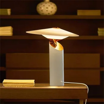 TEMAR taliansky Štýl stolná Lampa Vintage Jednoduchý Dizajn LED Nočné Stôl Light Decor pre Domáce Obývacia Izba Hotel