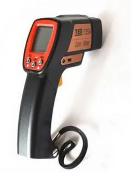 TES-135A Farba Meter,Farba Analyzer,Prenosný Farebný Rozdiel Meter( LCD Displej ) TES135A